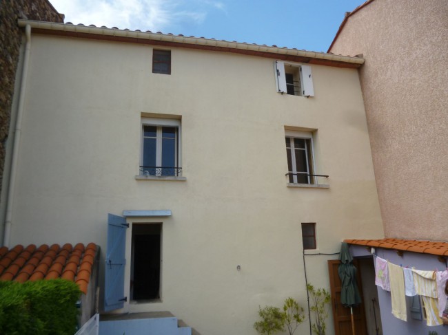 la façade avant la création du balcon