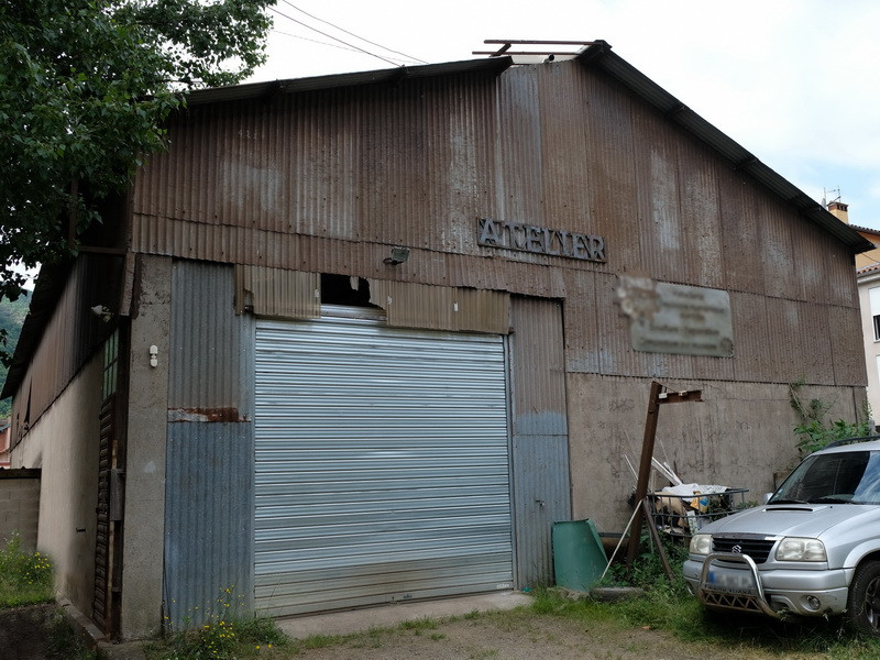 Le hangar avant travaux